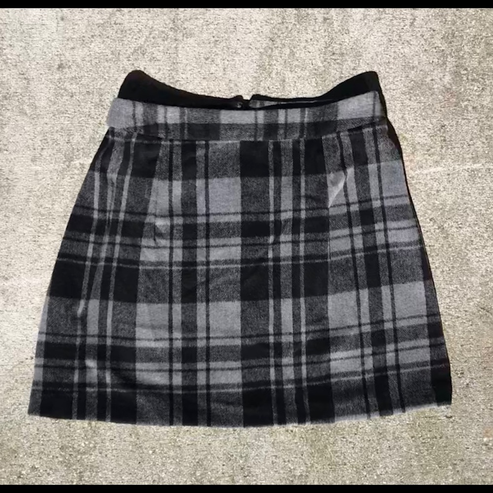 Vintage Plaid Skirt.